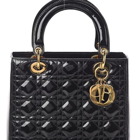 dion dior black|lady dior medium black.